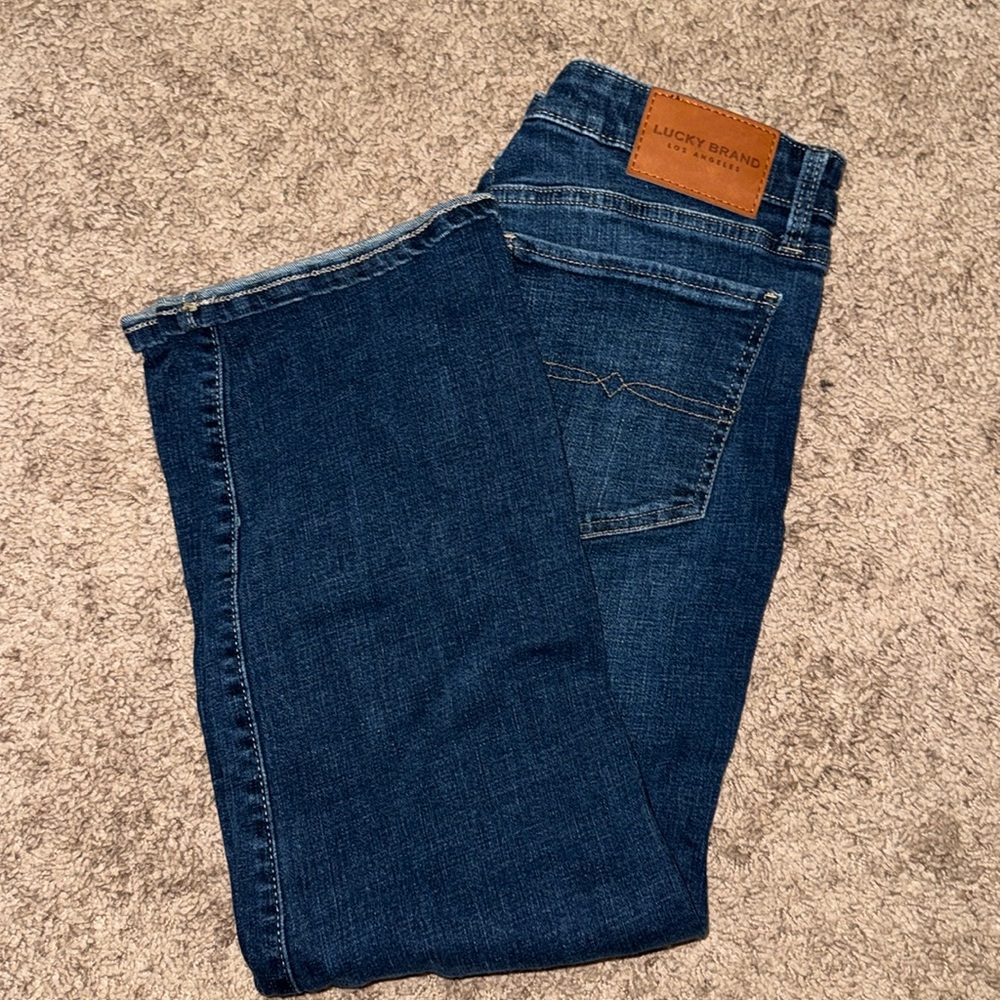 Lucky Brand Sweet Crop Jeans